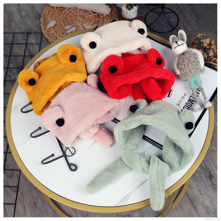 Mũ trùm đầu kiểu khăn choàng cổ giữ ấm thiết kế xinh xắn đáng yêu dành cho trẻ em