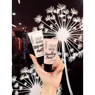 Kem lót kiềm dầu - se khít lỗ chân lông catrice matte & pores