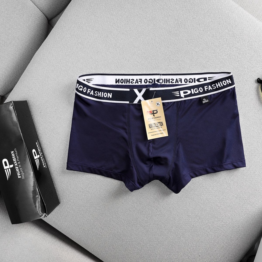 [Mã LTBAUAB19 giảm 7% đơn 99K] Quần lót boxer nam thông thoáng cao cấp Pigofashion QLPG03 nhiều màu