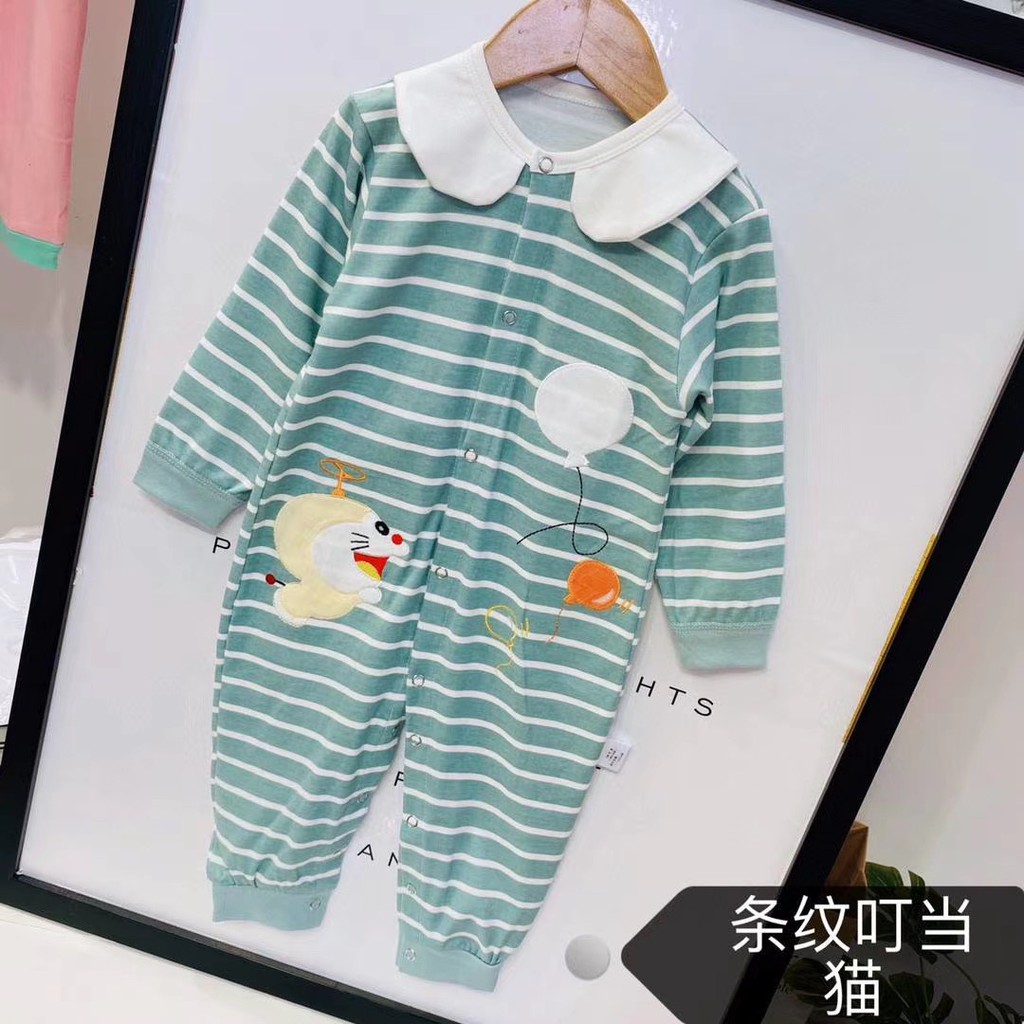 Body Dài Bấm Cúc Cho Bé, Body Dài Tay size 59-73(0-12M)