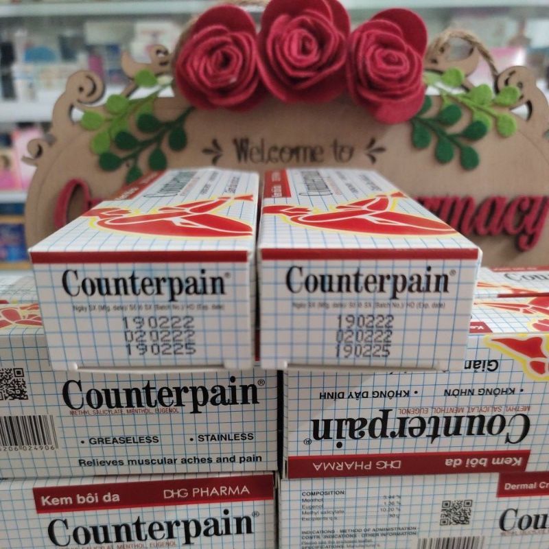 Kem bôi da giảm đau nhức cơ Counterpain 30gram