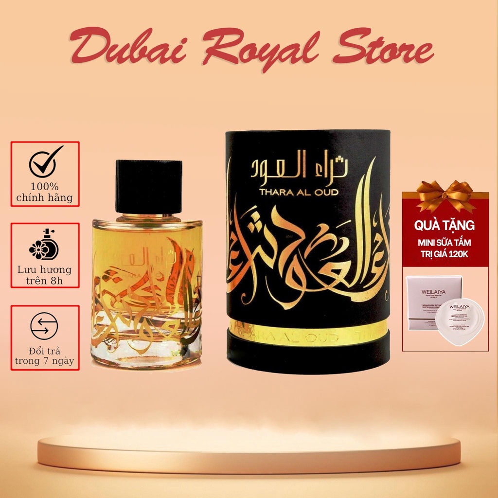 Nước hoa Thara Al Oud - hàng nội địa Dubai