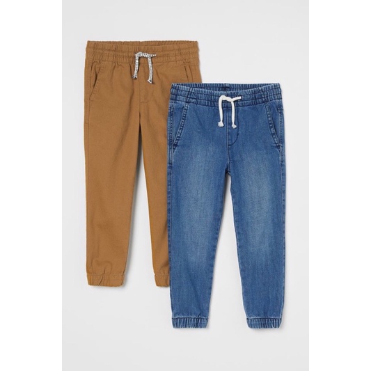 Quần HM auth jogger cho bé trai 3-4 tuổi