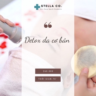 HCM [Voucher] - Detox da chuyên sâu cùng combo Hút độc tố + Carboxy Therapy tại Stella Beauty Spa