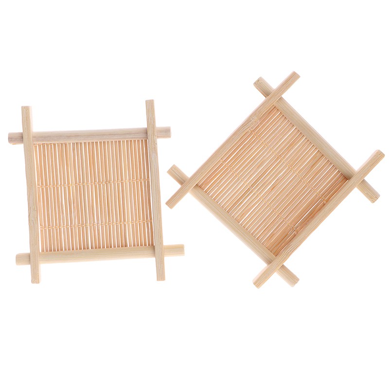 Khay Gỗ Tre Đựng Xà Phòng Tiện Dụng