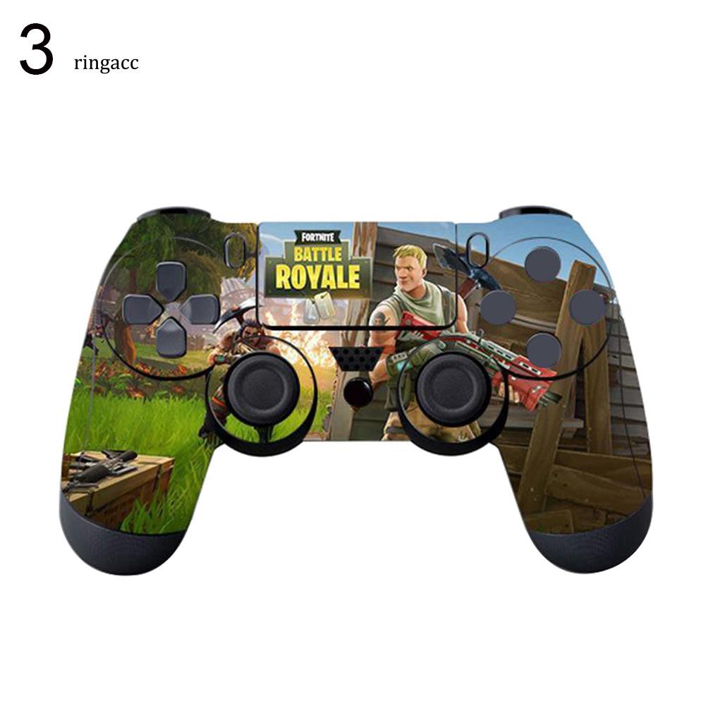 Nhãn dán trang trí tay cầm máy PS4 Pro Slim in hình fortnite độc đáo