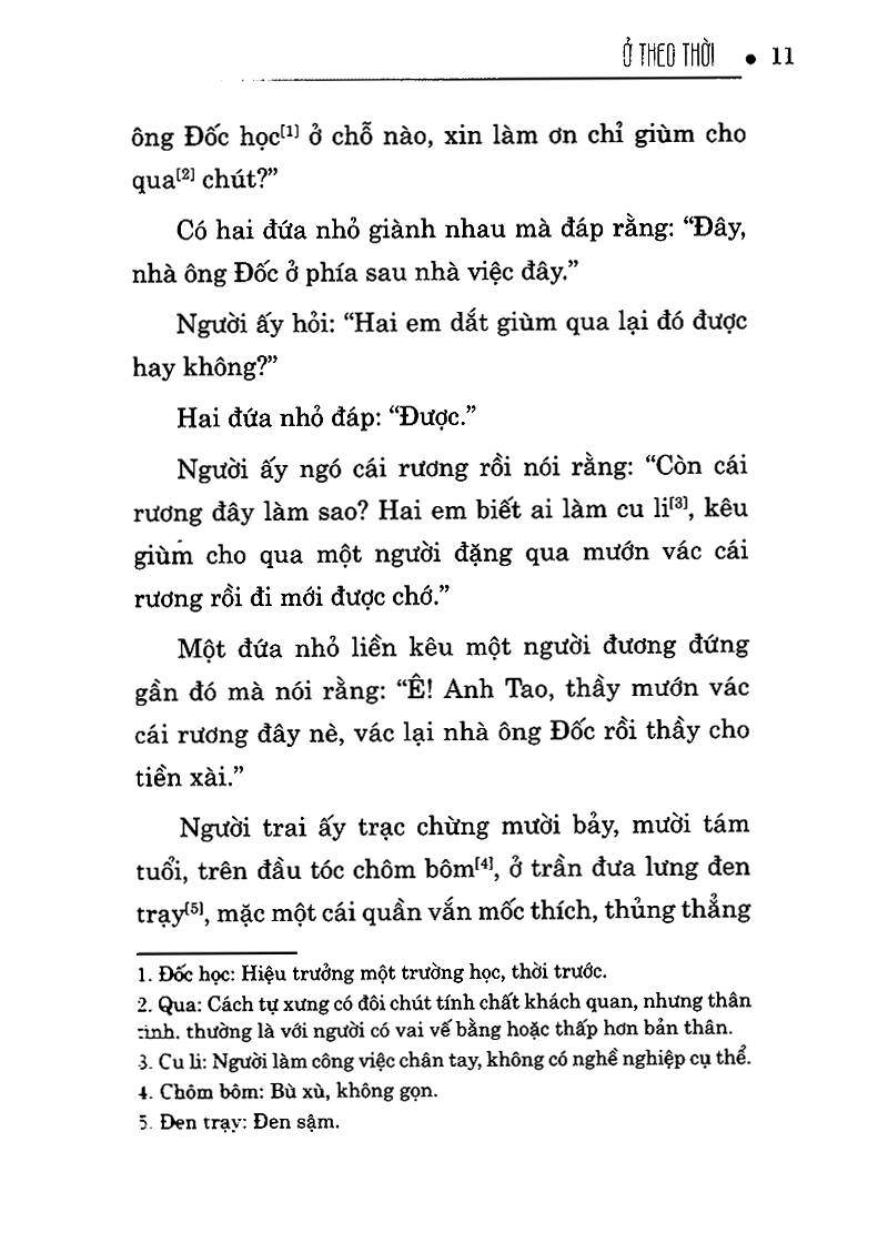 Sách Ở Theo Thời - Tiểu thuyết