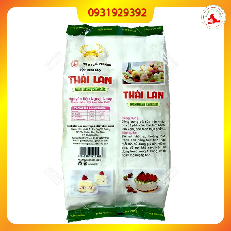 [Mã 159FMCGSALE giảm 8% đơn 500K] Bột Kem Béo Thái Lan 1kg ( Gói )