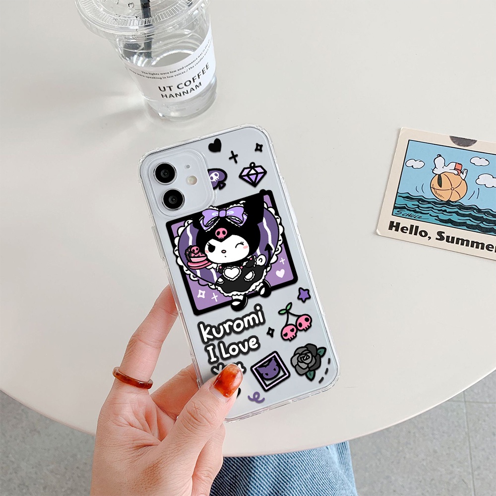 Ốp Điện Thoại Hình Kuromi Cho Iphone 11 Pro Max 12 Pro Max 13 Pro Max Mini Iphone 6 7 Iphone 8 Iphone 6 7plus Iphone Se 2020 Iphone X Xs Xr 5 4
