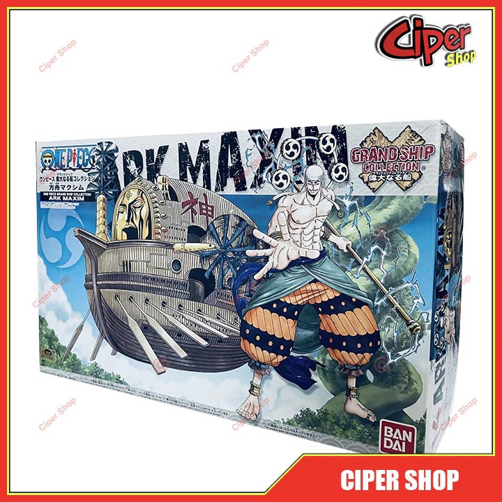 Mô hình Thuyền Enel - Thuyền Ark Maxim Bandai - Figure Enel Bandai