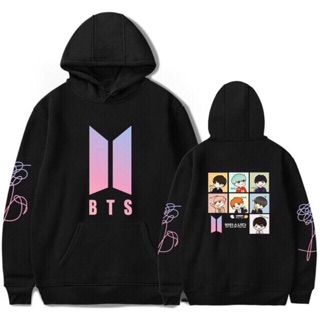 ÁP HOODIE BTS CHIBI CAO CẤP