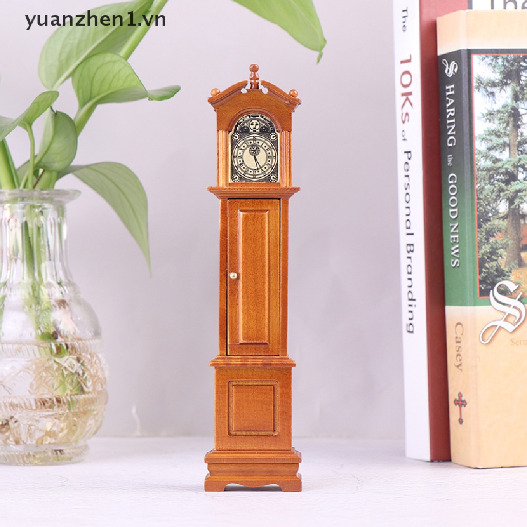 Đồng Hồ Sàn Gỗ Tỉ Lệ 1: 12 Trang Trí Nhà Búp Bê