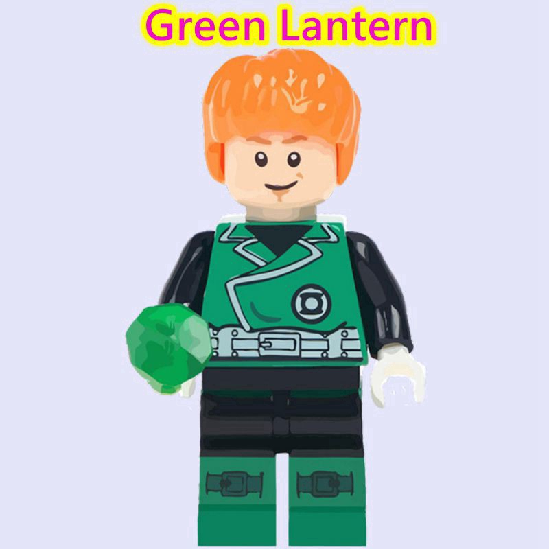 Mô Hình Lắp Ráp Nhân Vật Batman Superman Robin Trong DC