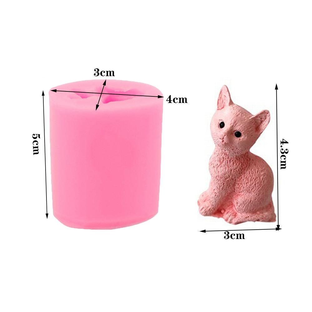 LANSEL Khuôn Làm Nến / Xà Phòng / Đất Sét Bằng Silicone 3D Tiện Lợi