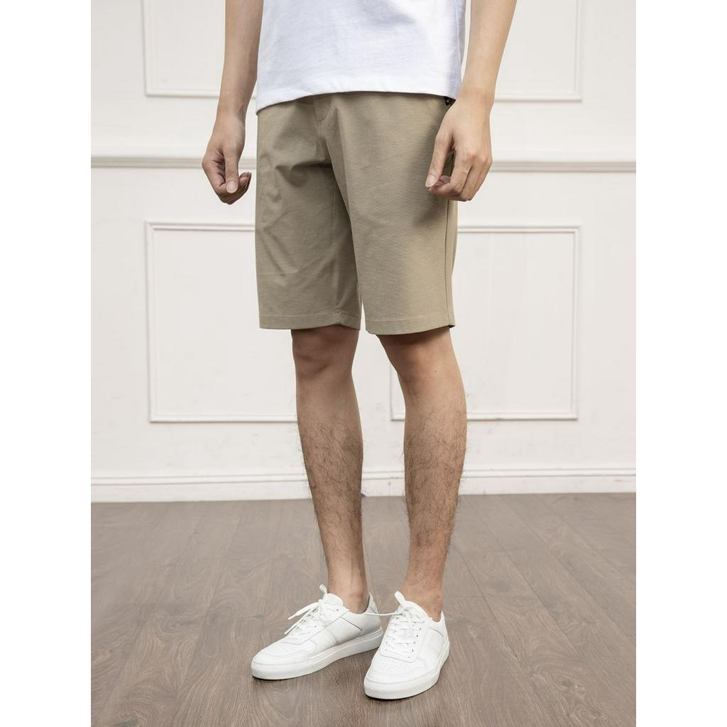 Quần short âu  nam Aristino form rộng  -ASO001S1 màu be