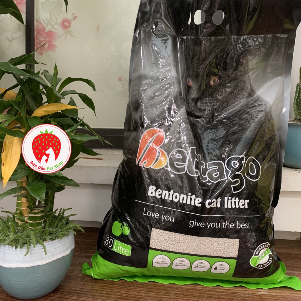 [ Bán sỉ ] Cát vệ sinh cho mèo Bettago 8L