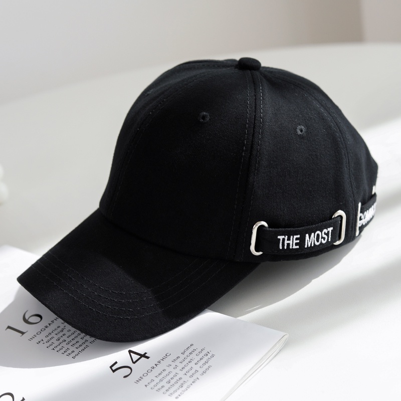 Nón Lưỡi Trai Mềm Thêu Chữ Phong Cách Hàn Quốc Cho Nam Và Nữ