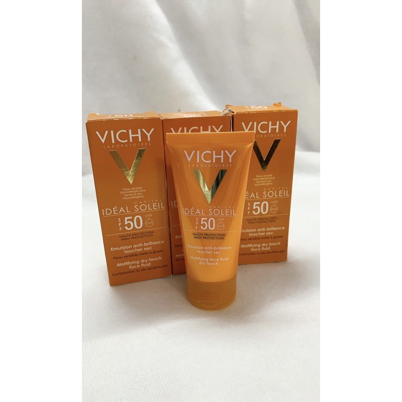 [HÀNG PHÁP] Kem chống nắng Vichy SPF 50 thể tích 50ml.