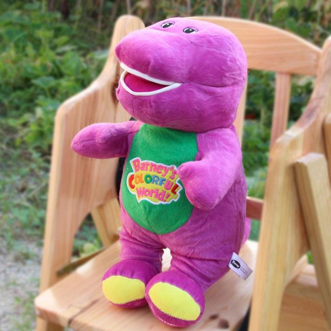 Khủng long nhồi bông trong phim barney và những người bạn dễ thương