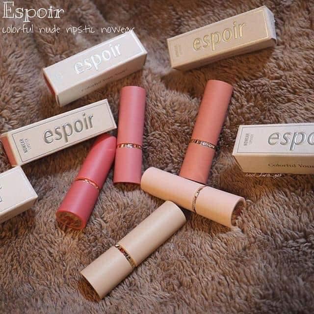 (ĐỦ BILL) SON ESPOIR NOWEAR LIPSTICK