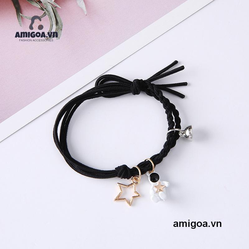 ✨✨Vòng Tay Nam Châm Họa Tiết Phi Hành Gia Phong Cách Hàn Quốc Hợp Thời Trang Cho Cặp Đôi