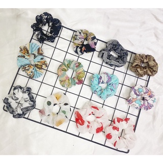 scrunchies hoạ tiết