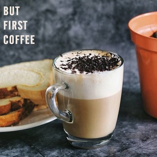 Ly cốc thủy tinh - [ Trà - Cafe ] - 320ml - Tea time - [ 21.3007 ]