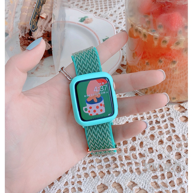 Dây đeo thể thao thích hợp cho đồng hồ Apple Iwatch 7 / 6 / 5 / 4 / 3 / Se Iwatch 38mm 40mm 41mm 42mm 44mm 45mm