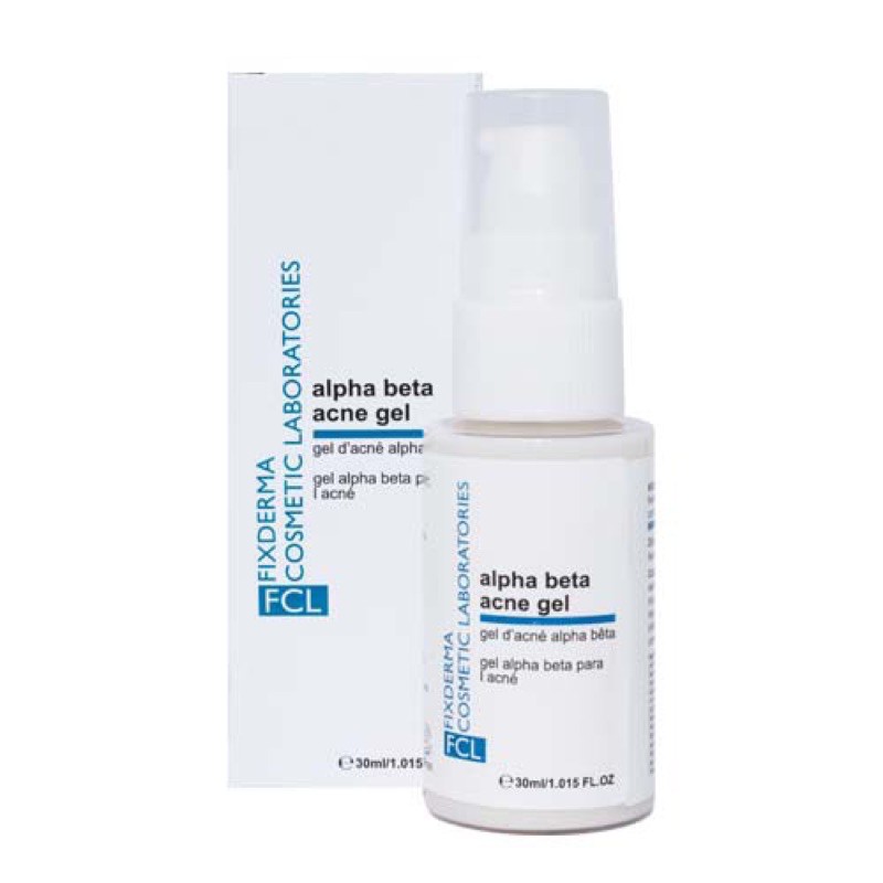 Gel Làm Giảm Mụn Fixderma FCL Alpha-Beta Acne Gel (30ml)