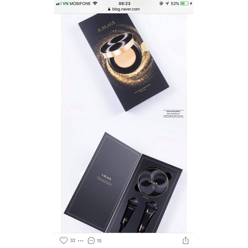 Set phấn nước All Day Perfect Cover A.back Clio (1 phấn nước + 1 kem lót + 1 che khuyết điểm) | BigBuy360 - bigbuy360.vn