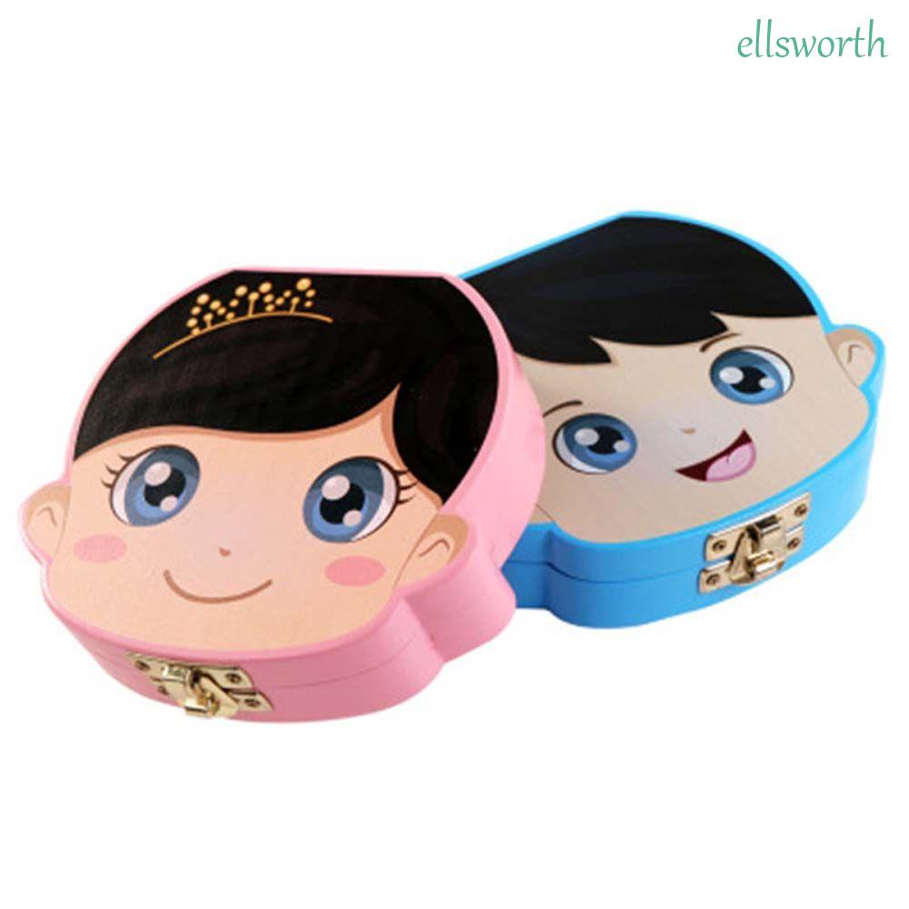 Hộp Gỗ Lưu Trữ Răng Sữa Em Bé Thông Dụng Sáng Tạo