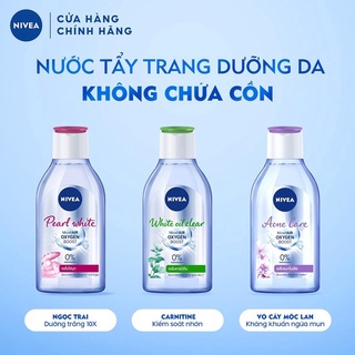 NƯỚC TẨY TRANG NIVEA KHÔNG CHỨA CỒN PHIÊN BẢN MỚI!