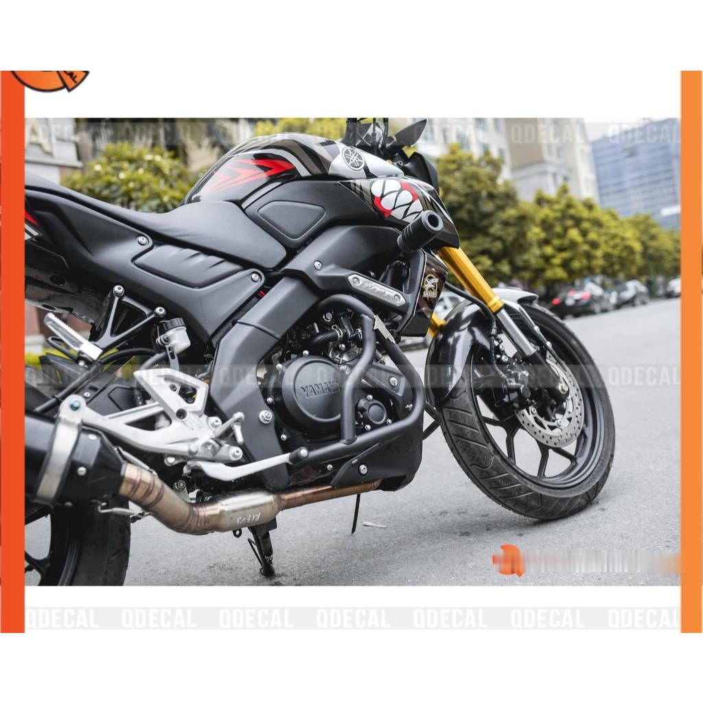 Tem trùm MT15 cá mập decal 3 lớp