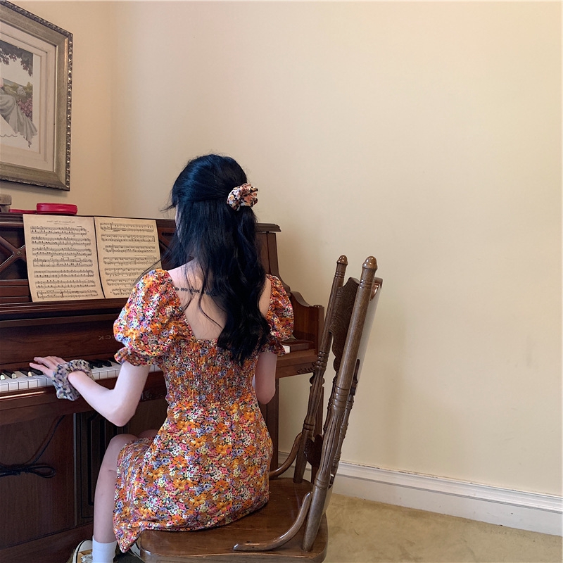 NRVP Đầm thiết kế đơn giản xinh xắn thời trang Hàn Quốc cho nữ