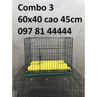 Chuồng Chó Mèo Và Thú Cưng Vừa Có Tấm Lót Vệ Sinh NAN CỰC DÀY (ĐỪNG NHẦM LẪN VỚI CÁC LOẠI CHUỒNG DÀNH CHO CHIM)