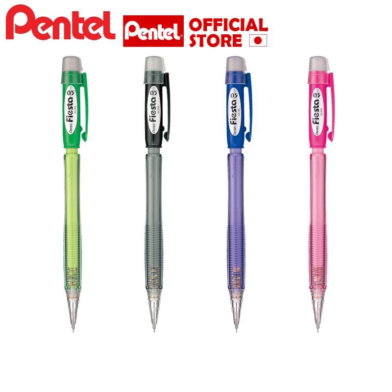 Bút Chì Kim Pentel Fiesta AX105 Ngòi 0.5mm | 4 Màu Sắc | Tiện Lợi Dễ Viết | Hạn Chế Gãy Ngòi