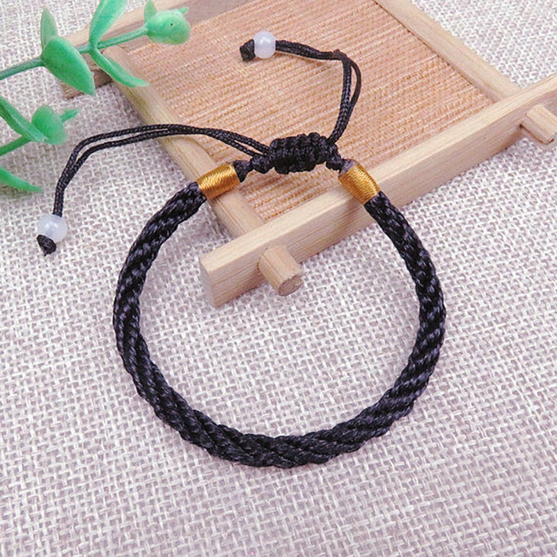 Vòng Tay Bện Dây May Mắn Đơn Giản Thời Trang