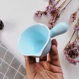 Chén sứ ăn dặm hình gáo