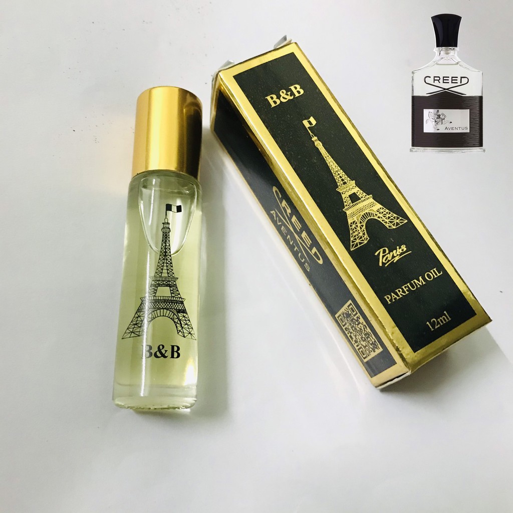 Tinh dầu nước hoa B&amp;B Creed Aventus dạng lăn mini cao cấp chính hãng thơm lâu