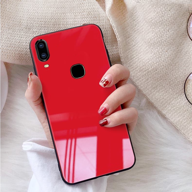 Ốp Lưng VIVO Y11,Y12,Y15,Y17,Y19,U10  Mặt kính gương sáng bóng cao cấp