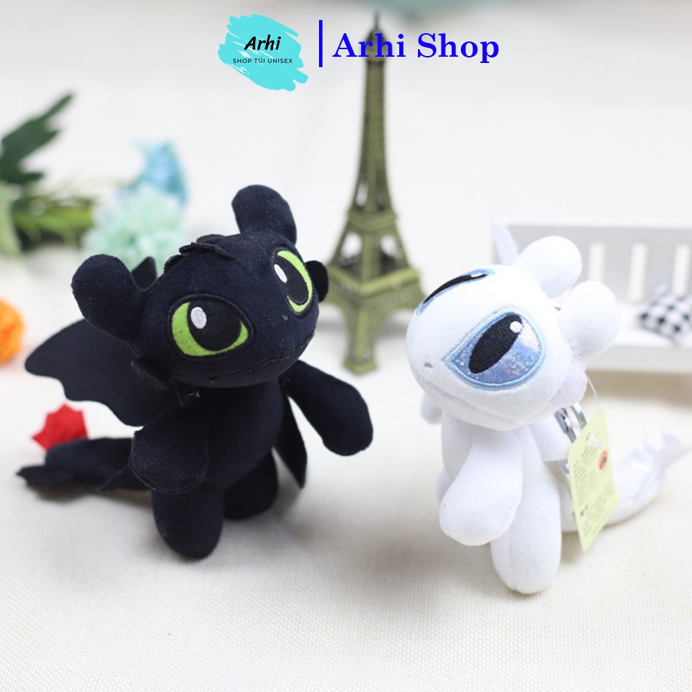 Móc Khóa Khủng Long Bay, Rồng Răng Sún Siêu Cute Phụ Kiện Treo Túi Balo Dễ Thương
