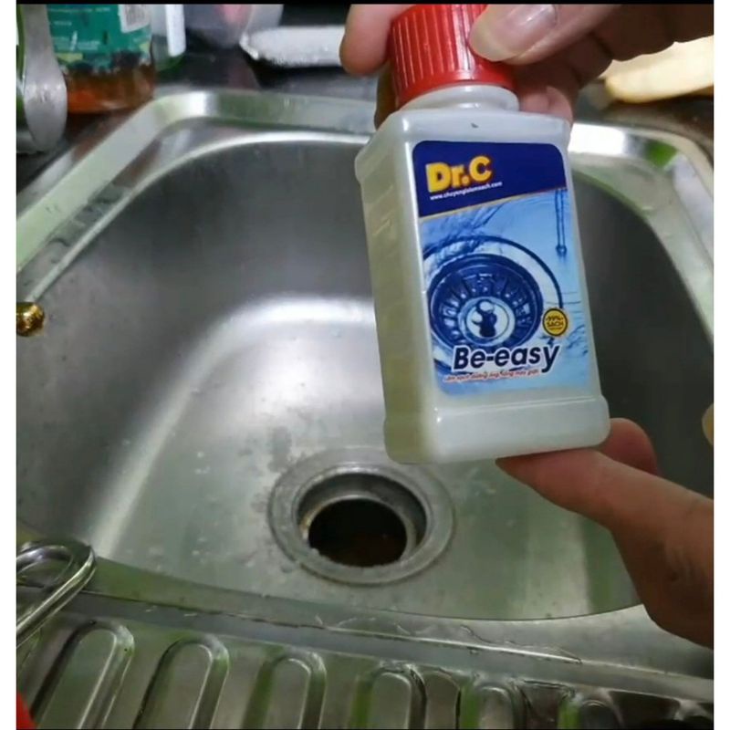 Be-easy Bột thông tắc cống, làm sạch đường ống, lồng máy giặt chậu rửa - Hàng chính hãng Dr.C