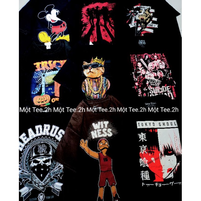 Áo thun mỹ 2hand ⚡HÀNG LOẠI 1⚡ SUPER VIP Hiệu Hình to, Siêu phẩm