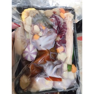 SÉT LẨU TÔM BÒ GÀ