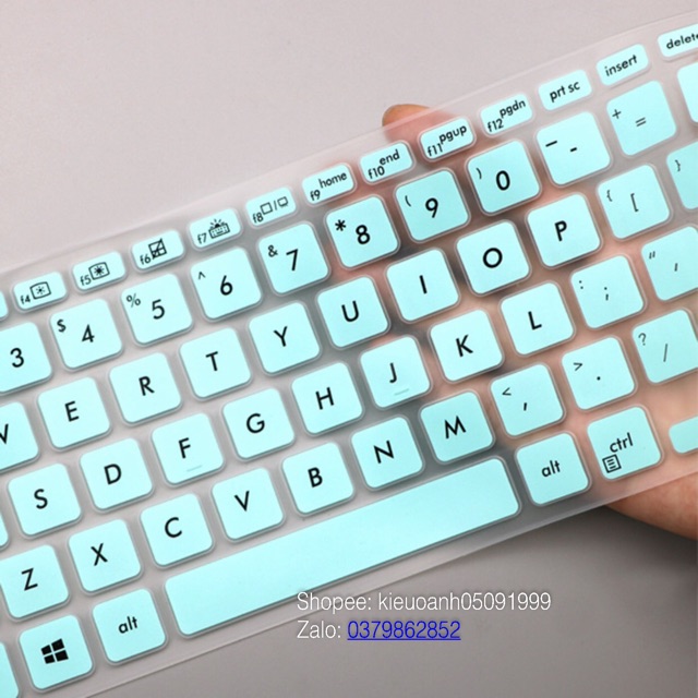 Tấm silicon phủ bàn phím dành cho máy Asus VivoBook S14 Y406, Adol 14, S430UN, X420UA loại 14 inch