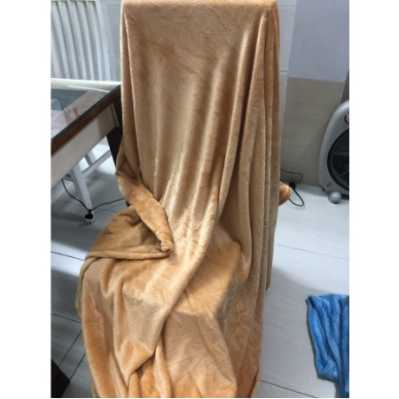 Chăn văn phòng, hai mặt nhung 1m6 x 2m nhiều màu