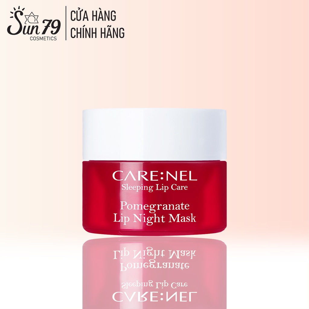 Mặt Nạ Ngủ Môi Giúp Cấp Ẩm, Tẩy Da Chết,Care:Nel Pomegranate Lip Night Mask 5g - Lựu