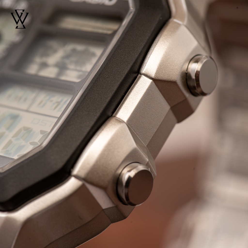 Đồng Hồ Điện Tử Nam Casio WATCHSTORE AE-1200WHD-1AVDF Thiết Kế Mặt Kính Nhựa 42mm, Dây Đeo Kim Loại Kèm Đèn Led Tiện Lợi