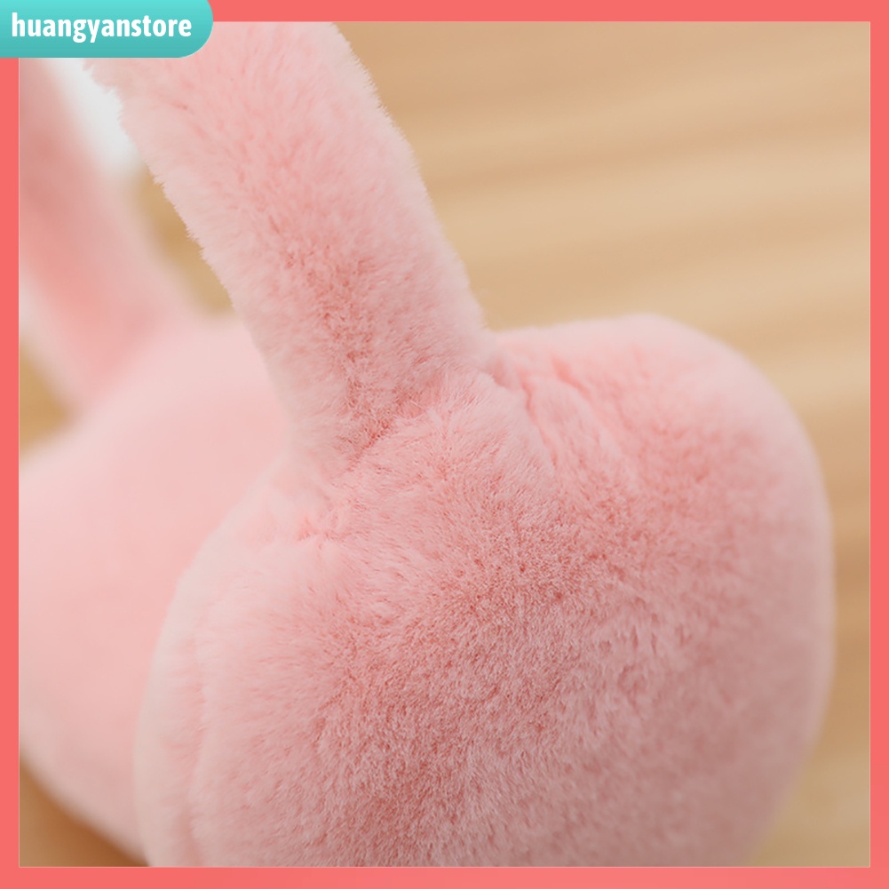 HY| Bịt tai hình tai mèo bằng lông giữ ấm mùa đông cho nữ