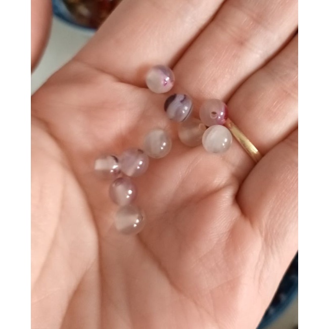 32 viên đá thanh tẩy bài, làm handmade, xỏ DIY, sưu tầm, trang trí bể cá